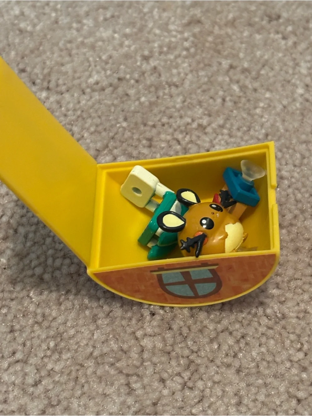 Pokemon Tomy Petite Pals Dedenne Mini Figure Pack Collection Toy